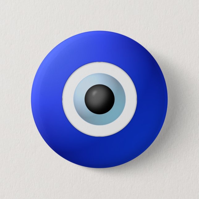 Amulet to Ward off the Evil Eye Pinback Button (Front)