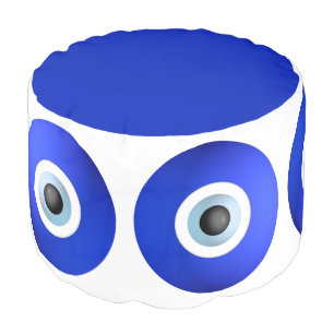 Amulet to Ward off the Evil Eye Pouf