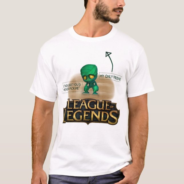 Amumu T-shirt from league of legends (Front)