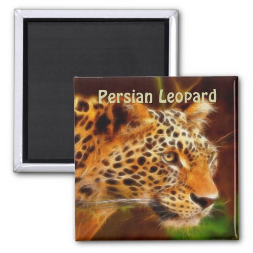 Amur Persian Leopard Art Gift Magnet