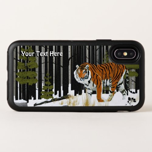 Amur Siberian Tiger OtterBox Symmetry iPhone X Case