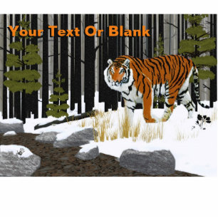 Amur (Siberian) Tiger Statuette