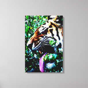 Amur Tiger 16x24 (40x60cm) waccna Canvas Print