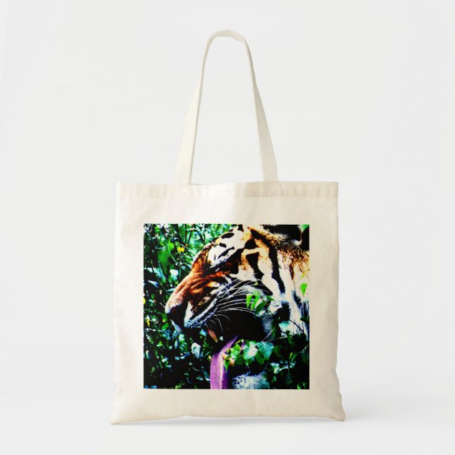 Amur Tiger bti Tote Bag (Front)