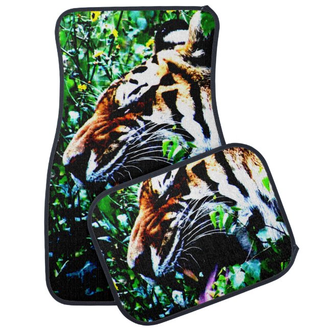 Amur Tiger cfmcnm Car Floor Mat (Set)