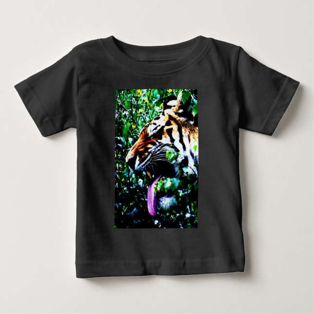 Amur Tiger iccna Baby T-Shirt (Front)