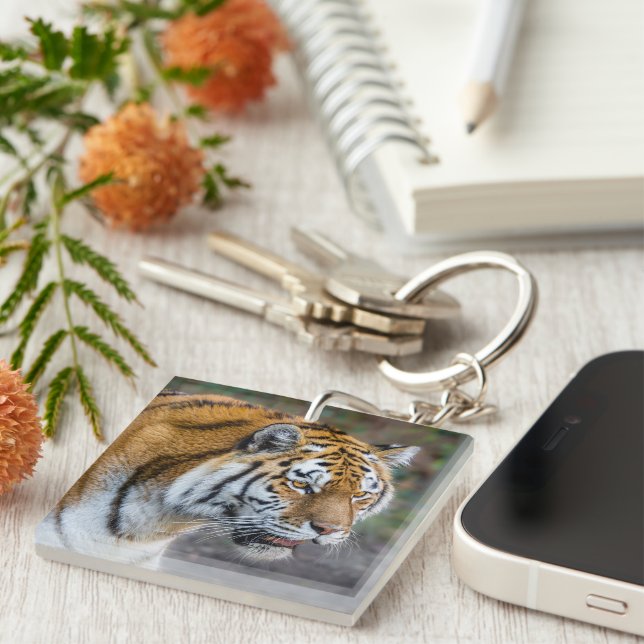 Amur tiger keychain (Front Right)