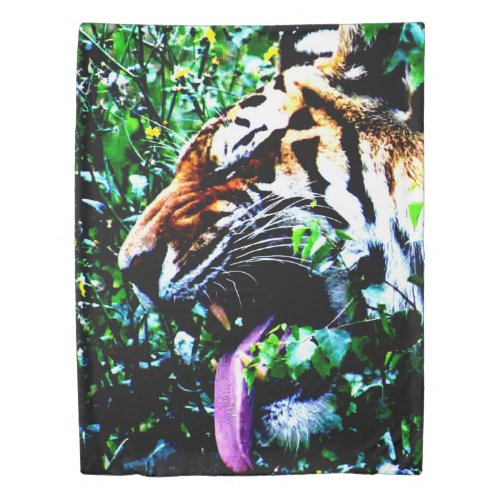 Amur Tiger tccna Duvet Cover