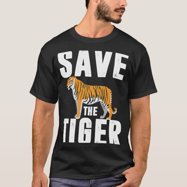 amur tiger tiger cage big cat big cats asian tiger T-Shirt (Front)