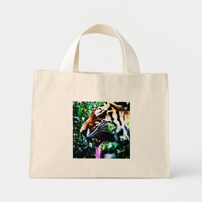 Amur Tiger ttcnm Mini Tote Bag (Front)