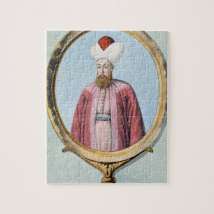 Amurath (Murad) I (1319-89), Sultan 1359-89, from Jigsaw Puzzle