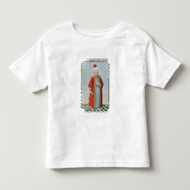 Amurath (Murad) II (1404-51) Sultan 1421-51, from Toddler T-shirt (Front)