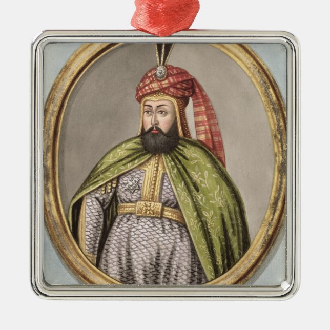 Amurath (Murad) IV (1612-40) Sultan 1623-40, from Metal Ornament (Front)