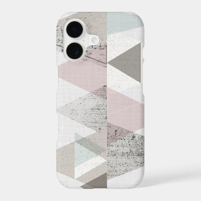 Amuse II | Geometric Modern Iphone Case (Back)