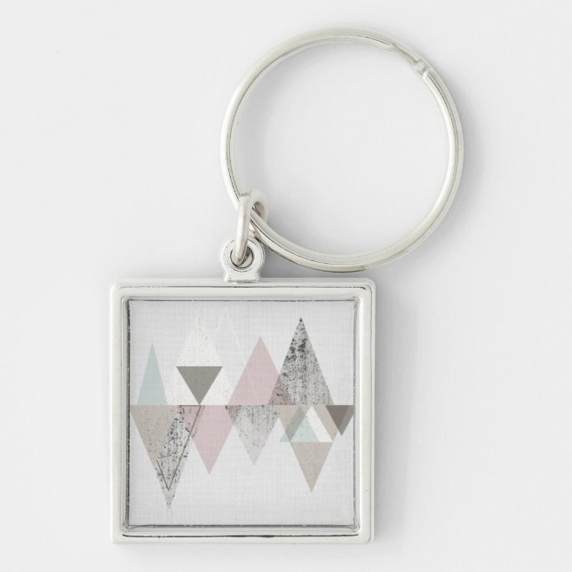 Amuse II | Geometric Modern Keychain (Front)