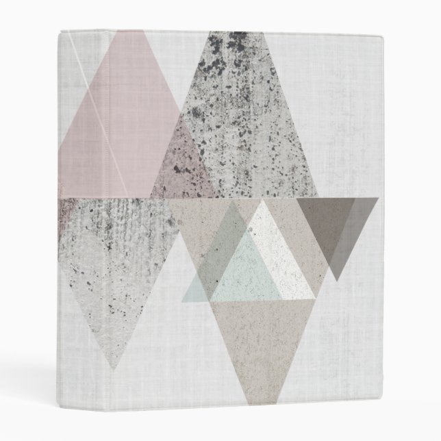 Amuse II | Geometric Modern Mini Binder (Front/Spine)