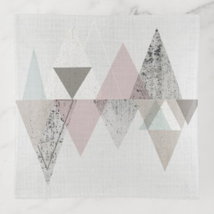 Amuse II Geometric Modern Trinket Tray