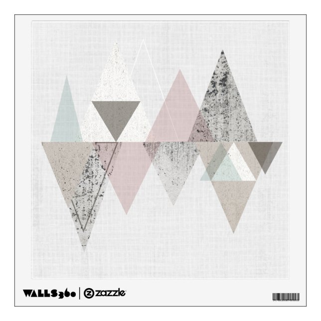 Amuse II | Geometric Modern Wall Decal (Front)
