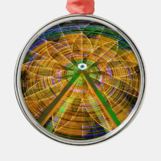 Amusement Ferris Wheel Metal Ornament