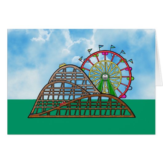 Amusement Park Cards (Front Horizontal)