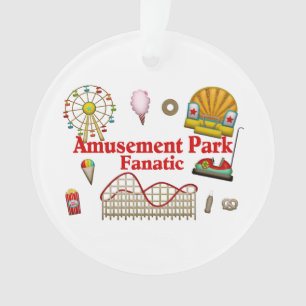 Amusement Park Fanatic Ornament