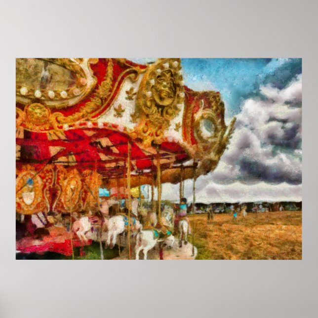 Amusement - The Merry-go-round Poster (Front)