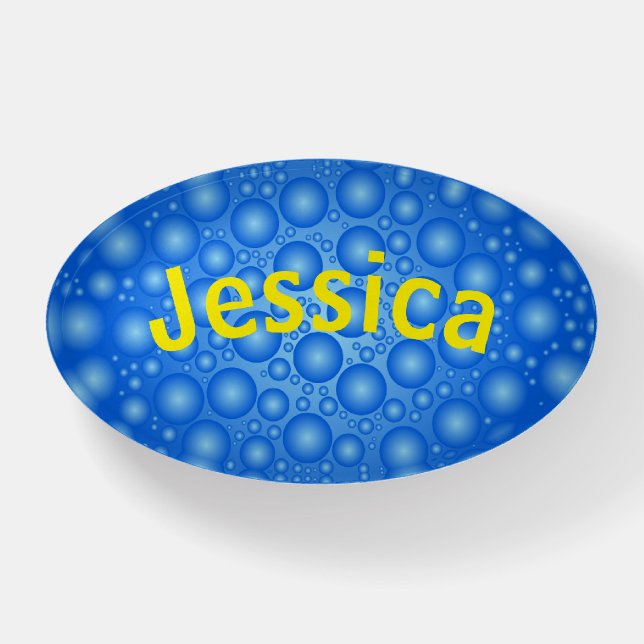 Amusing Bubble Effect Paperweight (Front)