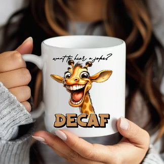 Amusing Funny Giraffe Coffee Mug Humor