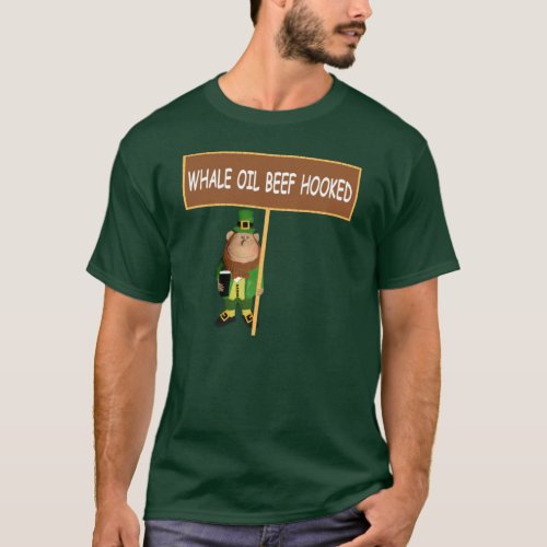 Amusing Irish leprechaun T_Shirt
