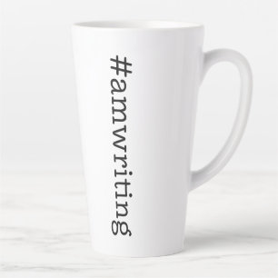 #amwriting latte mug
