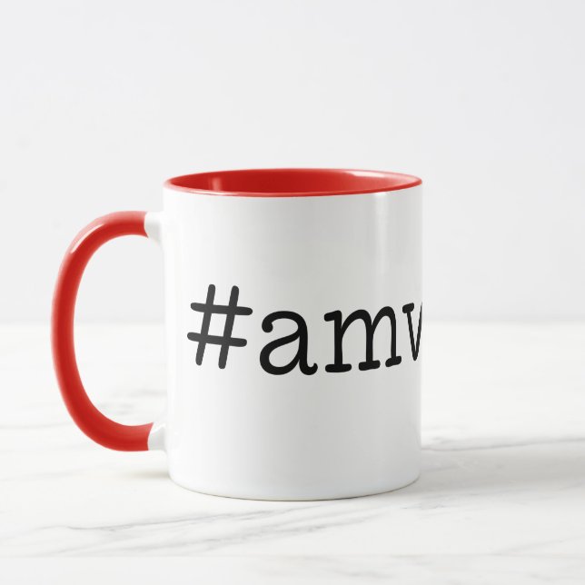 #amwriting mug (Left)