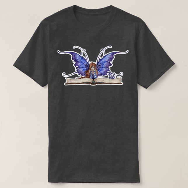 Amy Brown Book Fairy  T-Shirt (Design Front)