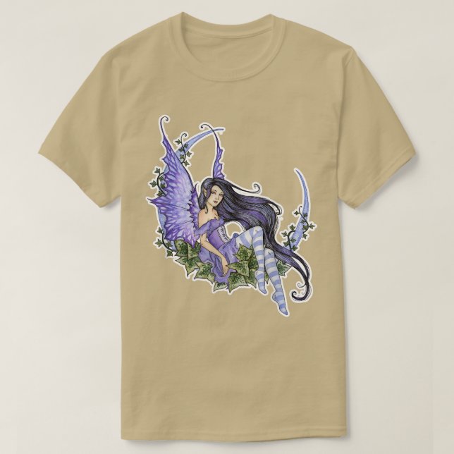 Amy Brown Ivy Moon Fairy  T-Shirt (Design Front)