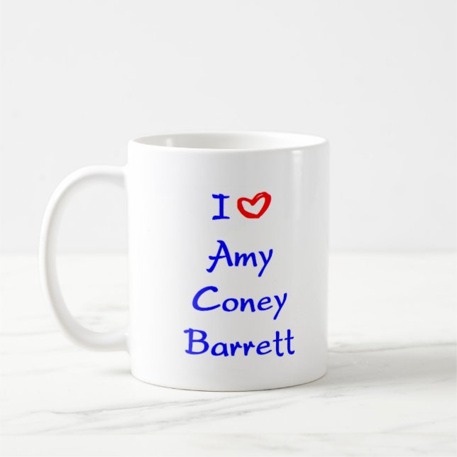 amy coney barrett coffee mug (Left)