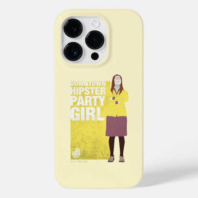 Amy | Downtown Hipster Party Girl Case-Mate iPhone Case (Back)