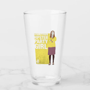 Amy Downtown Hipster Party Girl Glass