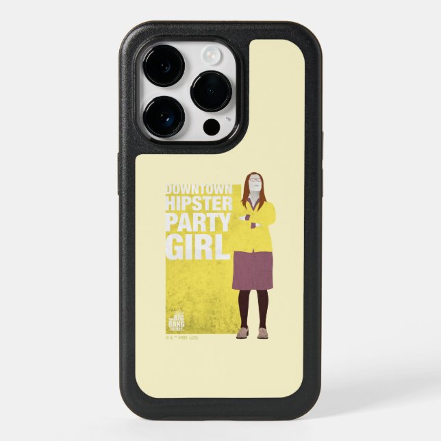 Amy | Downtown Hipster Party Girl Otterbox iPhone Case (Back)