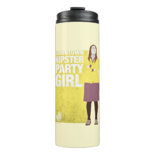 Amy Downtown Hipster Party Girl Thermal Tumbler
