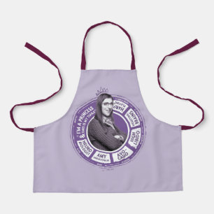 Amy Farrah Fowler Info Graphic Apron