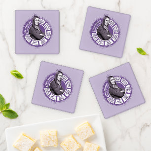 Amy Farrah Fowler Info Graphic Coaster Set