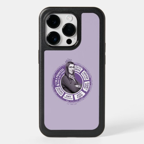 Amy Farrah Fowler Info Graphic OtterBox iPhone 14 Pro Case