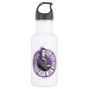 Amy Farrah Fowler Info Graphic Stainless Steel Water Bottle