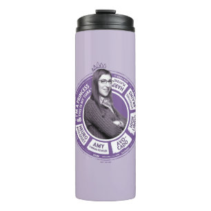 Amy Farrah Fowler Info Graphic Thermal Tumbler