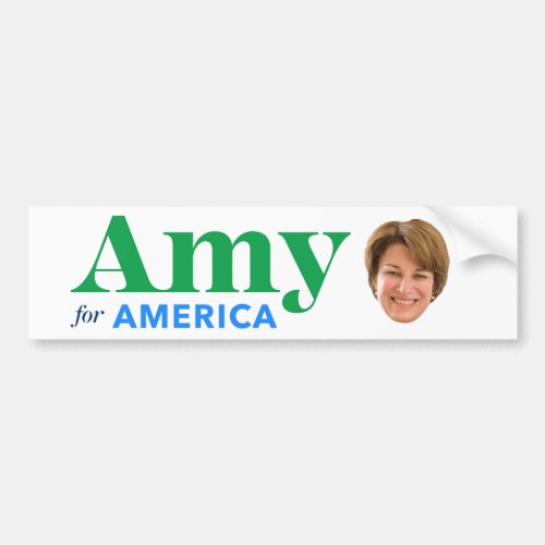 Amy for America Bumper Sticker