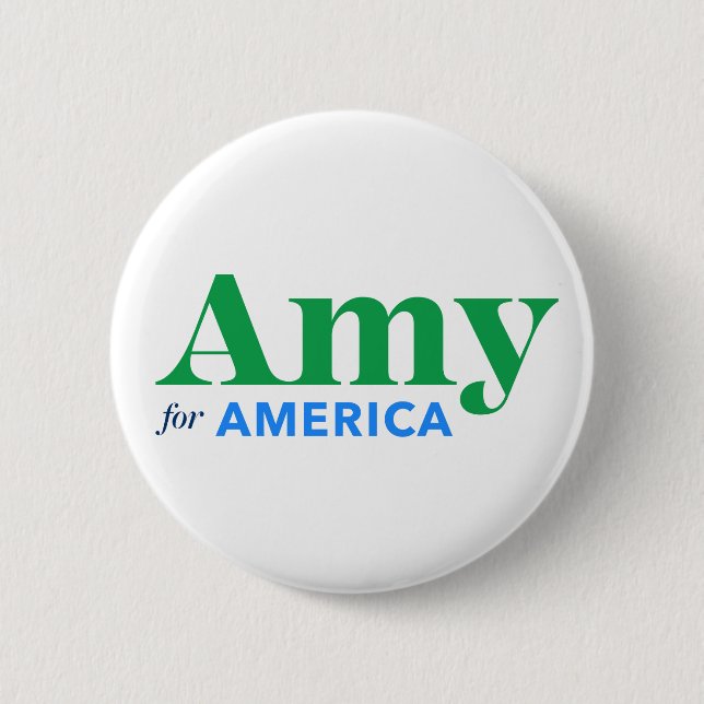 Amy for America Button (Front)
