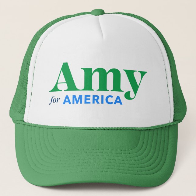 Amy for America Trucker Hat (Front)