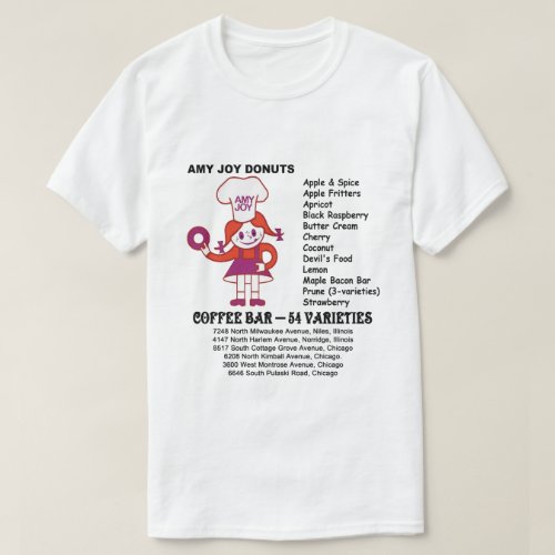 Amy Joy Donut Shops of Illinois T_Shirt