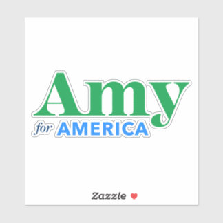 Amy Klobuchar 2020 Amy for President Sticker