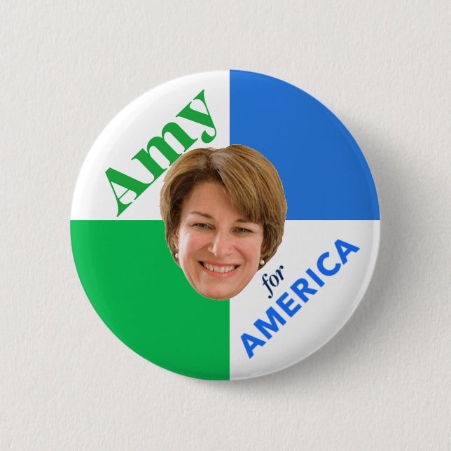 Amy Klobuchar 2020 Button (Front)