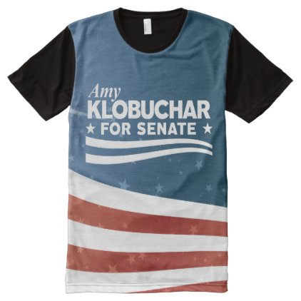 Amy Klobuchar for Senate All-Over-Print T-Shirt